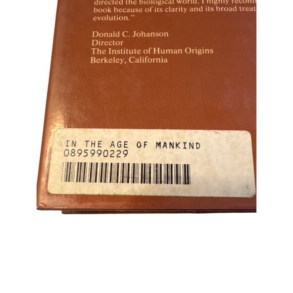 In The Age Of Mankind Hardcover Book Roger Lewin Smithsonian 1988 First Edition - Picture 3 of 6